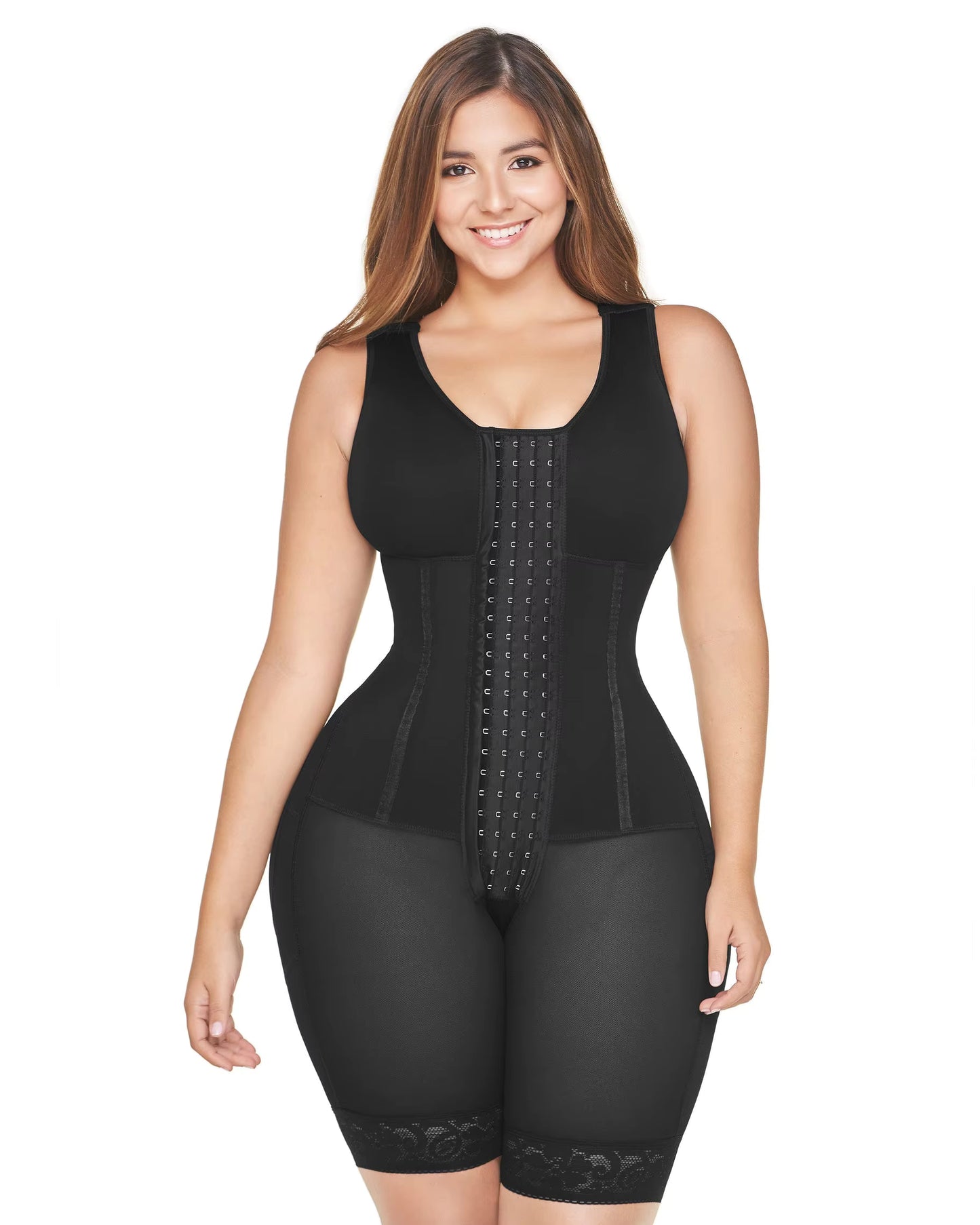 Slimming Full Body Shaper with Adjustable Support