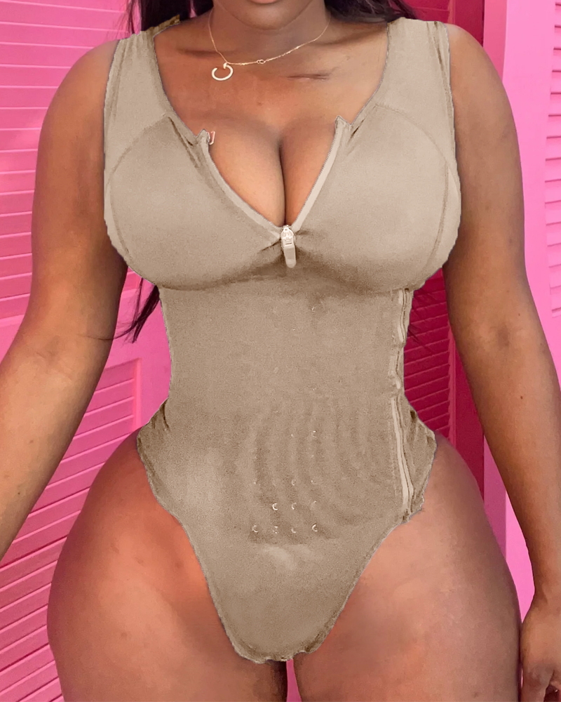 ZipCurve Waist Cinching Bodysuit