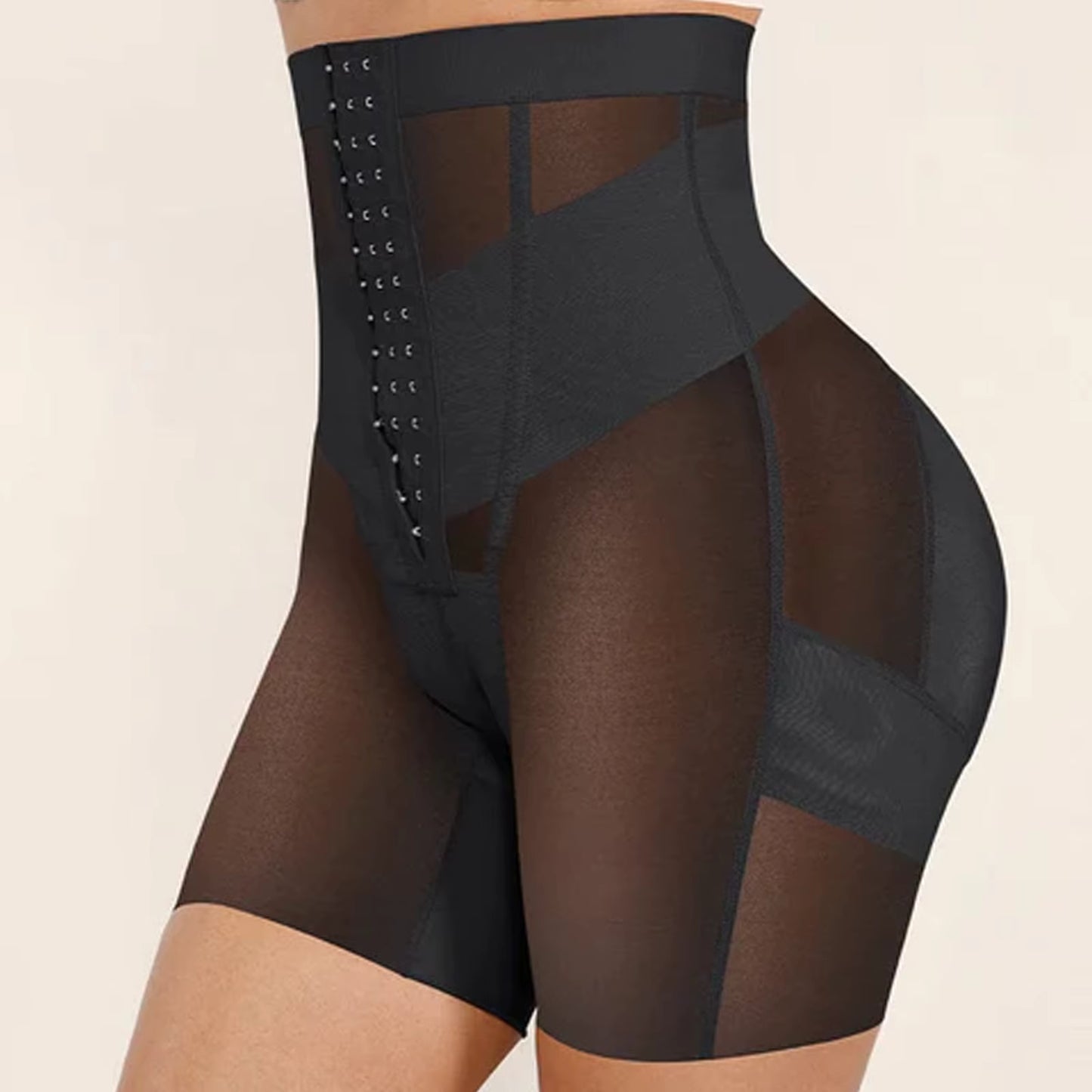 High-Waisted Shaping Briefs with Butt Lift & Core Control