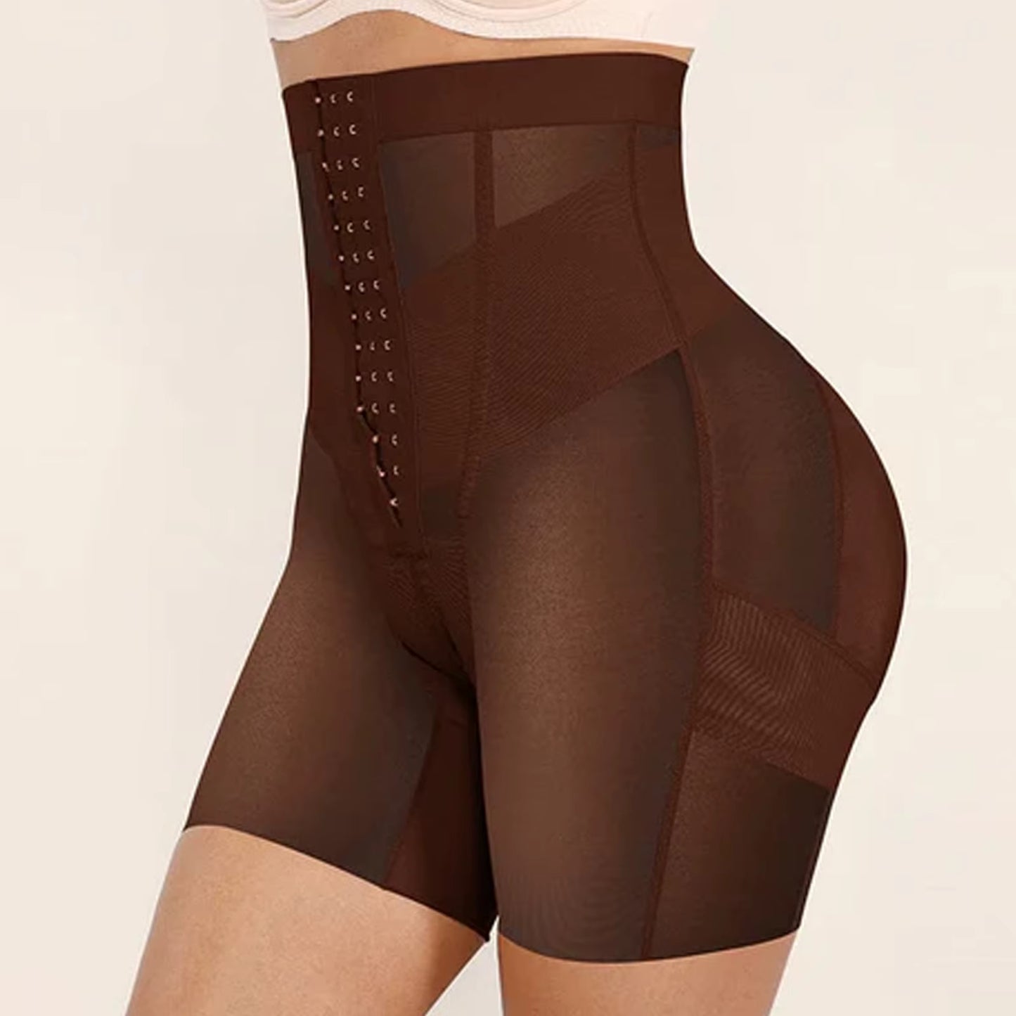 High-Waisted Shaping Briefs with Butt Lift & Core Control