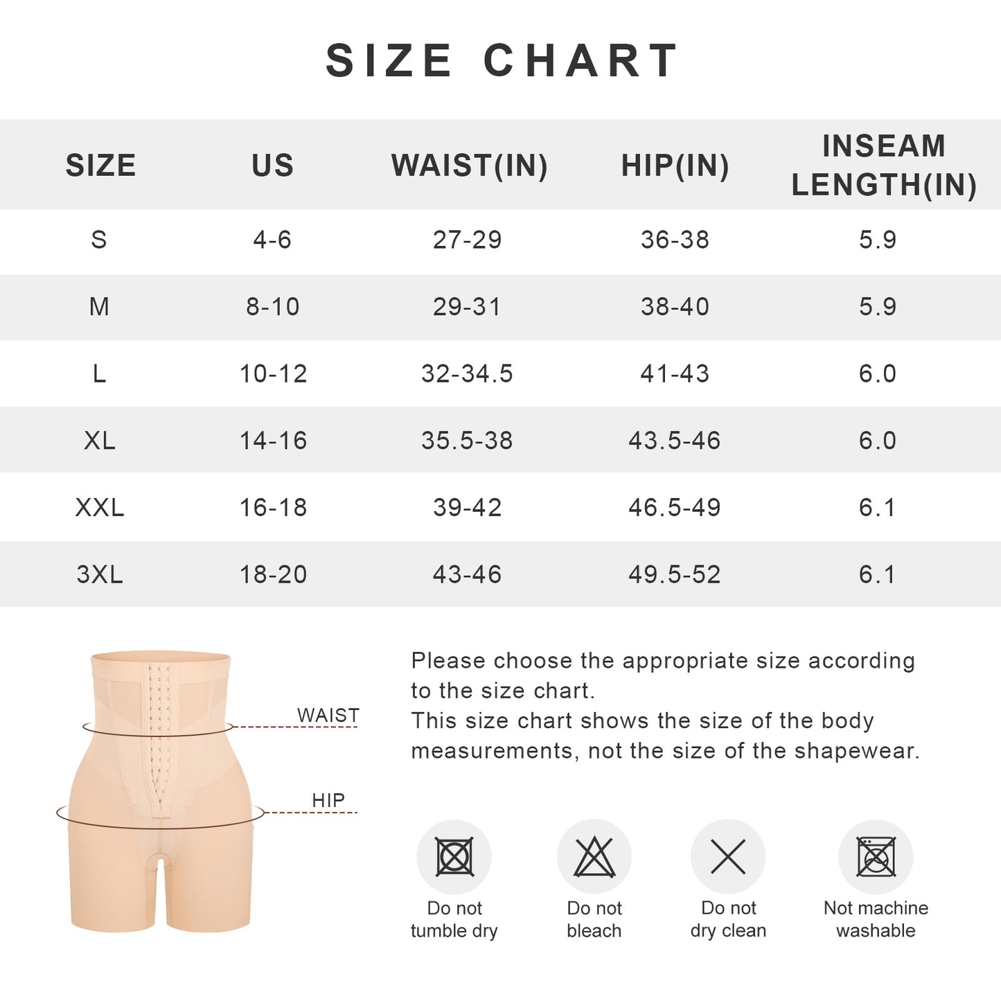 High-Waisted Shaping Briefs with Butt Lift & Core Control